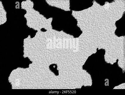 animal fur texture illustration panorama Stock Photo