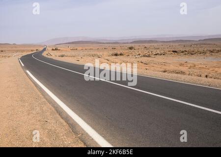 Morocco, Western Sahara, surrounding of Laayoune Stock Photo