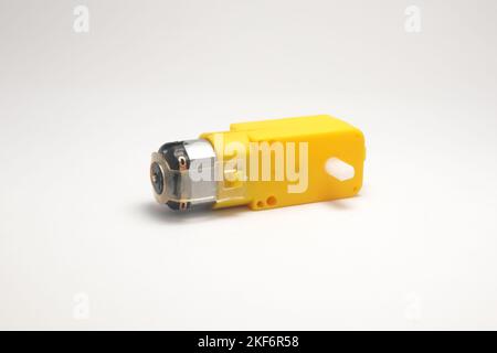 DC electric motor and gearbox Stock Photo - Alamy