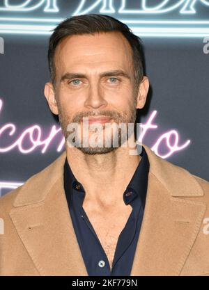 WEST HOLLYWOOD, CA -NOVEMBER 15 Cheyenne Jackson attends the Los Angeles Premiere Of Hulu's 'Welcome To Chippendales' at the Pacific Design Center in West Hollywood, California on November15, 2022. Credit: Koi Sojer/ Snap'N U Photos/MediaPunch Stock Photo