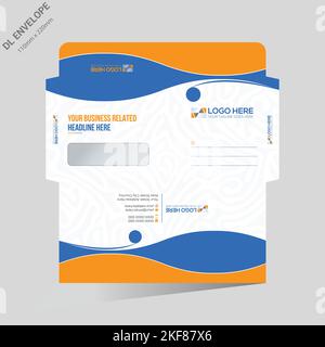 vector envelope design for any use Stock Vector