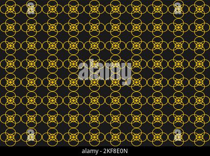 Gold Geometric mosaic background vector illustration. Abstract vector background for use in design. Geometry pattern. Stock Vector