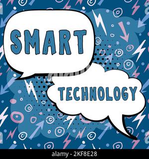 Conceptual display Smart Technology, Business concept used to protect and prevent errors in hard drives Stock Photo