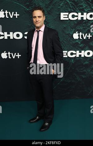 New York, NY, USA. 16th Nov, 2022. Dominic Fumusa at arrivals for ECHO 3 Premiere, Walter Reade Theater - Film at Lincoln Center, New York, NY November 16, 2022. Credit: Manoli Figetakis/Everett Collection/Alamy Live News Stock Photo