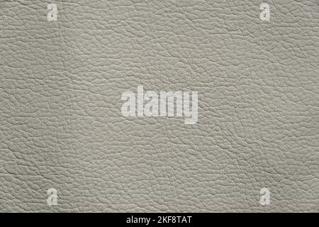 light gray background from genuine leather, solid gray background close-up Stock Photo