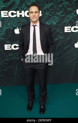 New York City, United States. 16th Nov, 2022. NEW YORK, NEW YORK - NOVEMBER 16: Dominic Fumusa at Apple TV 's 'Echo 3' New York Premiere the at Walter Reade Theater on November 16, 2022 in New York City. (Photo by John Nacion/NurPhoto) Credit: NurPhoto/Alamy Live News Stock Photo