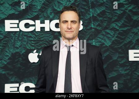 New York City, United States. 16th Nov, 2022. NEW YORK, NEW YORK - NOVEMBER 16: Dominic Fumusa at Apple TV 's 'Echo 3' New York Premiere the at Walter Reade Theater on November 16, 2022 in New York City. (Photo by John Nacion/NurPhoto) Credit: NurPhoto/Alamy Live News Stock Photo