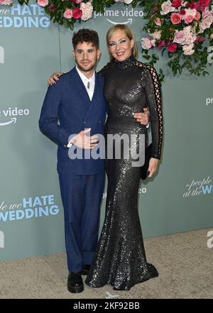 Los Angeles, USA. 16th Nov, 2022. Allison Janney & Ben Platt at the premiere for 'The People We Hate at the Wedding' at the Regency Village Theatre. Picture Credit: Paul Smith/Alamy Live News Stock Photo