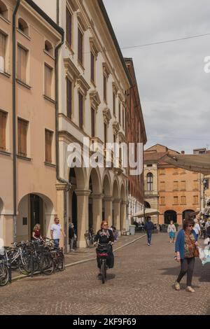 rovigo scorci di vita quotidiana Stock Photo