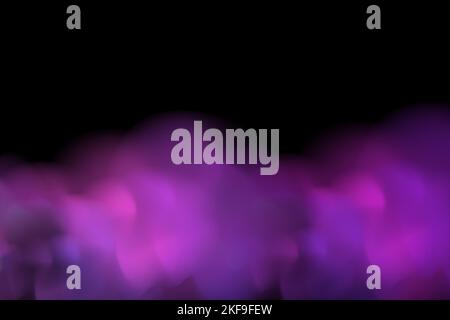 Purple flows poisonous gas, dust and smoke effect.Realistic scary mystical clouds fog in night Halloween.Vector set. Stock Vector