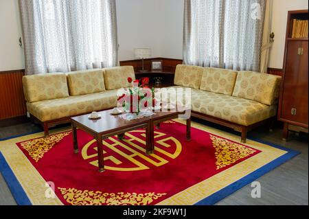 The Vice Presidents Office at the Reunification Palace, Ho Chi Minh City, Vietnam Stock Photo