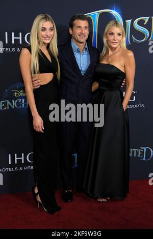 LOS ANGELES - NOV 16: Talula Fyfe Dempsey, Patrick Dempsey, Jillian