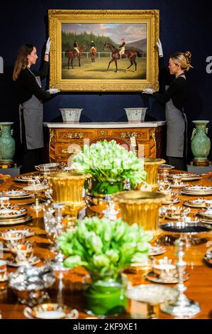 London, UK. 17th Nov, 2022. Preview of the Collection of Lord & Lady Weinstock sale at Christies London. Credit: Guy Bell/Alamy Live News Stock Photo