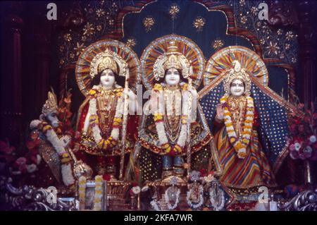 Lord Krishna's Pooja Stock Photo - Alamy