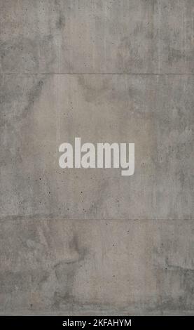 Seamless gray concrete wall texture Stock Photo
