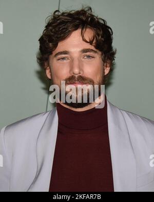 16 November 2022 - Los Angeles, California - Dustin Milligan. Los Angeles Premiere Of Prime Video's 'The People We Hate At The Wedding' at the Regency Village Theatre. Photo Credit: Billy Bennight/AdMedia/MediaPunch Stock Photo