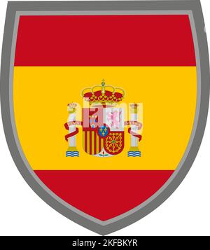 spanish flag symbol color
