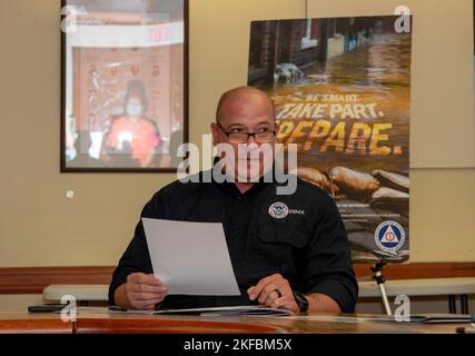 HAGÅTÑA, Guam (Sept. 2, 2022) - Guam Governor Lourdes “Lou” Leon Guerrero hosted a proclamation signing at the Ricardo J. Bordallo Governor’s Complex, declaring September as National Safety Awareness Month. Stock Photo