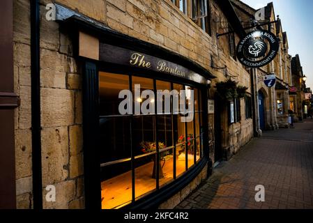 High Street in Chipping Campden, Cotswolds, England. Stock Photo