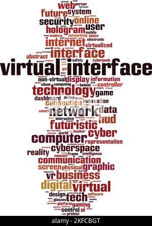 Hologram word cloud concept. Collage made of words about hologram ...