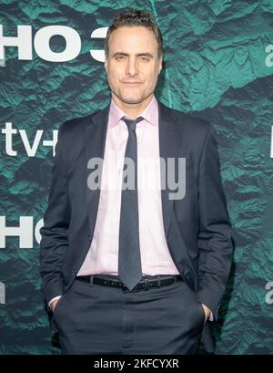 Dominic Fumusa attends Apple TV+'s 'Echo 3' premiere at Walter Reade Theater in New York on November 16, 2022 Stock Photo