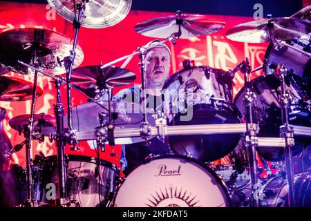 Milano, Italy. 17th Nov, 2022. Kaspar Boye Larsen of the Danish rock ...