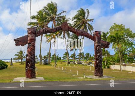 Shell Art Rarotonga Shell artwork, Rarotonga, Cook Islands, South Pacific Stock Photo - Alamy