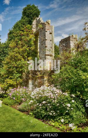 Old Scotney Castle Lamberhurst Kent UK Stock Photo - Alamy