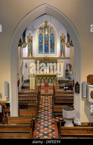 The Church Of St John The Baptist Alton Village Staffordshire UK the-church-of-st-john-the-baptist-alton-village-staffordshire-uk