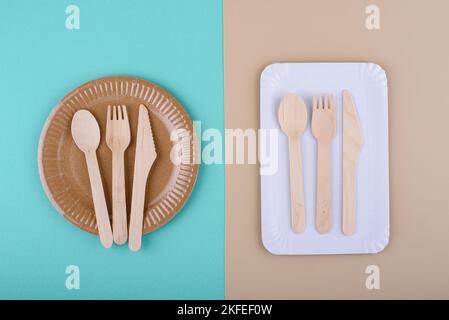 Reusable eco friendly sustainable food packagind Stock Photo