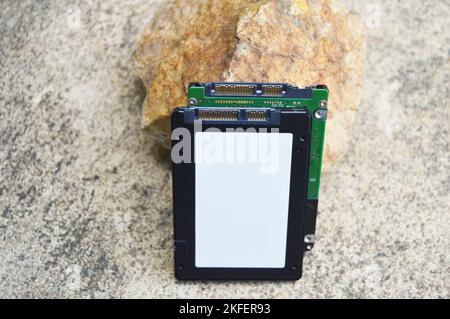 High speed SSD, SSD drives are very popular. Stock Photo