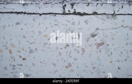 Stone pattern texture with cracks, used as a background image. Stock Photo