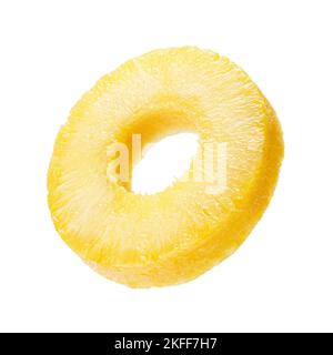 Side view of pineapple ring Stock Photo
