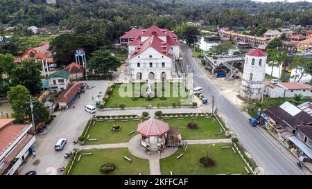 Loboc Church or Parroquia de San Pedro Apóstol, Loboc, Bohol, Philippines Stock Photo