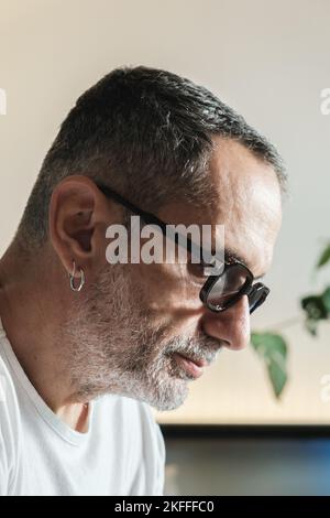 Portrait of middle age man Stock Photo