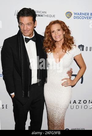 Beverly Hills, California, USA. 17th Nov, 2022. (L-R) Bart Johnson and Robyn Lively attend the 36th Annual American Cinematheque Award Ceremony honoring Ryan Reynolds at The Beverly Hilton on November 17, 2022 in Beverly Hills, California. Credit: Jeffrey Mayer/Jtm Photos/Media Punch/Alamy Live News Stock Photo