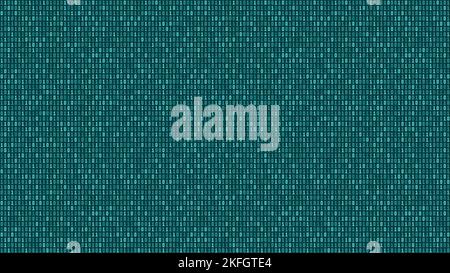 Computer data pattern. Binary code seamless vector background. Zero one encryption blue texture. Stock Vector
