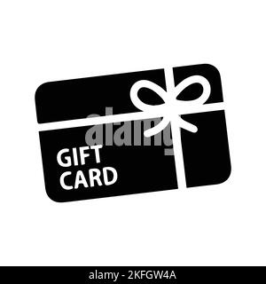 Gift Card Icon Vector - Sign or Symbol Stock Vector