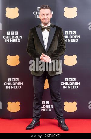 Chris Ramsey at the BBC Children In Need appeal show at MediaCityUK in ...