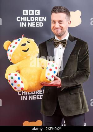 Chris Ramsey at the BBC Children In Need appeal show at MediaCityUK in ...