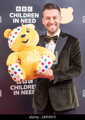 Chris Ramsey at the BBC Children In Need appeal show at MediaCityUK in ...