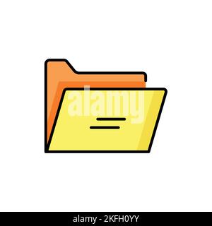 New file color line icon. Website banner. Download process. System update. Stock Vector
