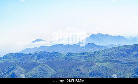 Landscape of the Picos de Europa in the Principality of Asturias and Autonomous Community of Castilla y Leon, Spain, Europe Stock Photo