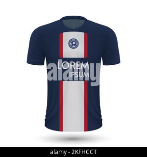 Blank soccer shirt , jersey template for football kit. Vector illustration  Stock Vector Image & Art - Alamy