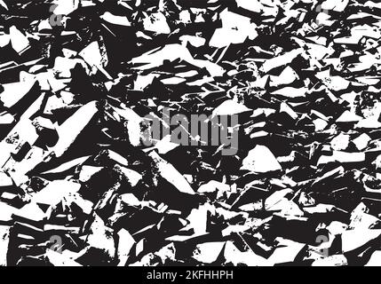 Rustic grunge vector texture with grain and stains. Abstract noise background. Weathered surface. Dirty and damaged. Detailed rough backdrop. Vector g Stock Vector
