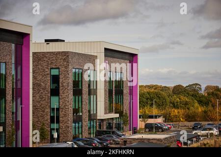 Sci-Tech Daresbury Enterprise Zone  V1 V2 V3 offices Stock Photo