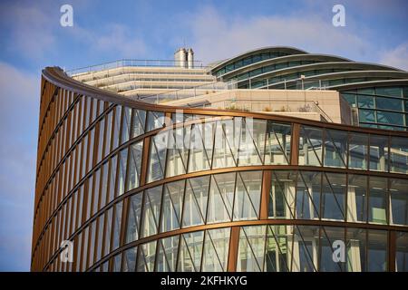 One Angel Square NOMA head office of the Co-operative Group one of the most sustainable large buildings in Europe Stock Photo