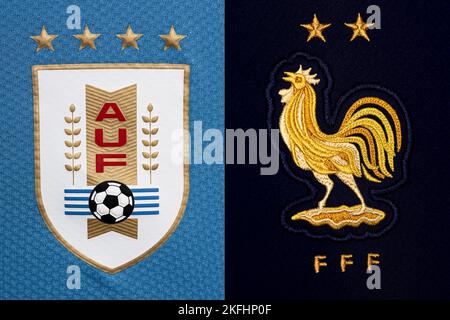 FIFA World Cup Champions 2022 Football Gold Badge Patch 