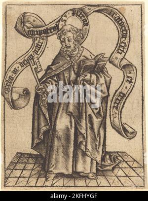 Saint Peter, c. 1465. Stock Photo