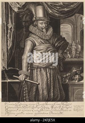 Frederik Hendrik, Prince of Nassau-Orange, 1618. Stock Photo